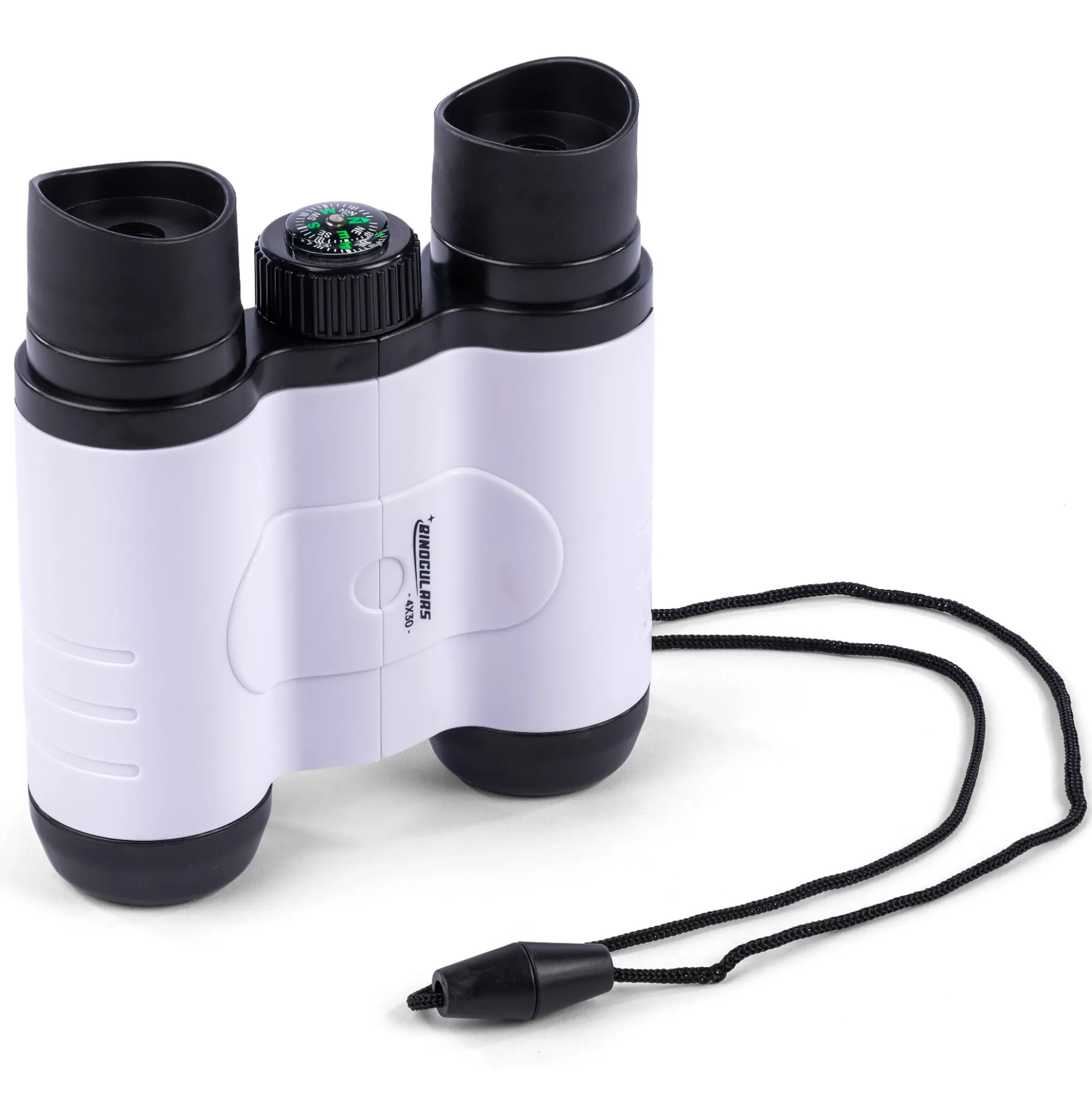 Kikkert med snor - Kompas, 30mm linser og 4x forstørrelse