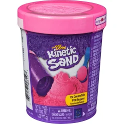 Kinetic Sand isbøtte – assorteret