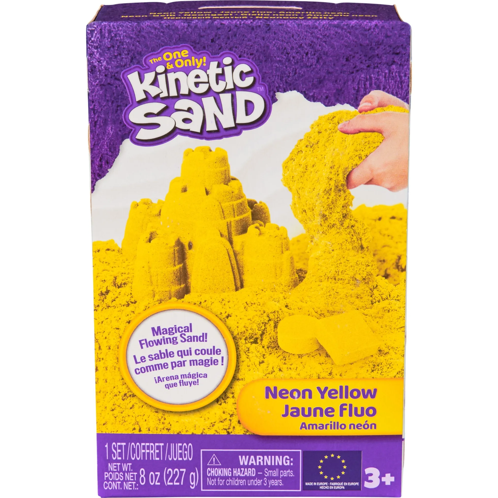 Kinetic Sand neongul – 226 g