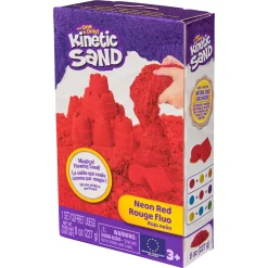 Kinetic Sand neonrød – 226 g