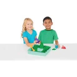 Kinetic Sand sandkassesæt grøn – 450 g