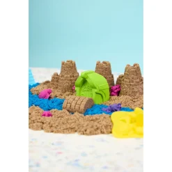 Kinetic Sand Sandy Shore legesæt – 450 g
