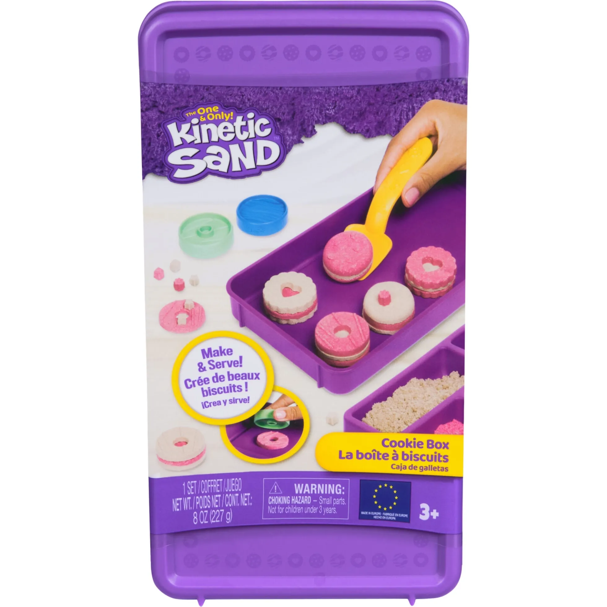 Kinetic Sand småkagesæt – 226 g