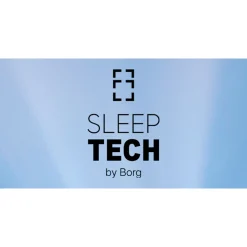 Kølende U-split topmadras - 180x200 cm - 7 zoner - Luksus memoryskum topmadras 8 cm høj - SLEEP TECH By Borg