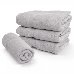 Økologisk håndklæde - 100% GOTS-certificeret bomuld - Gæstehåndklæde 40x60 cm - Sand
