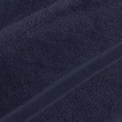 Økologisk håndklæde - 100% GOTS-certificeret bomuld - Gæstehåndklæde 40x60 cm - Navy