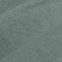 Økologisk håndklæde - 100% GOTS-certificeret bomuld - Badelagen 100x150 cm - Støvet grøn