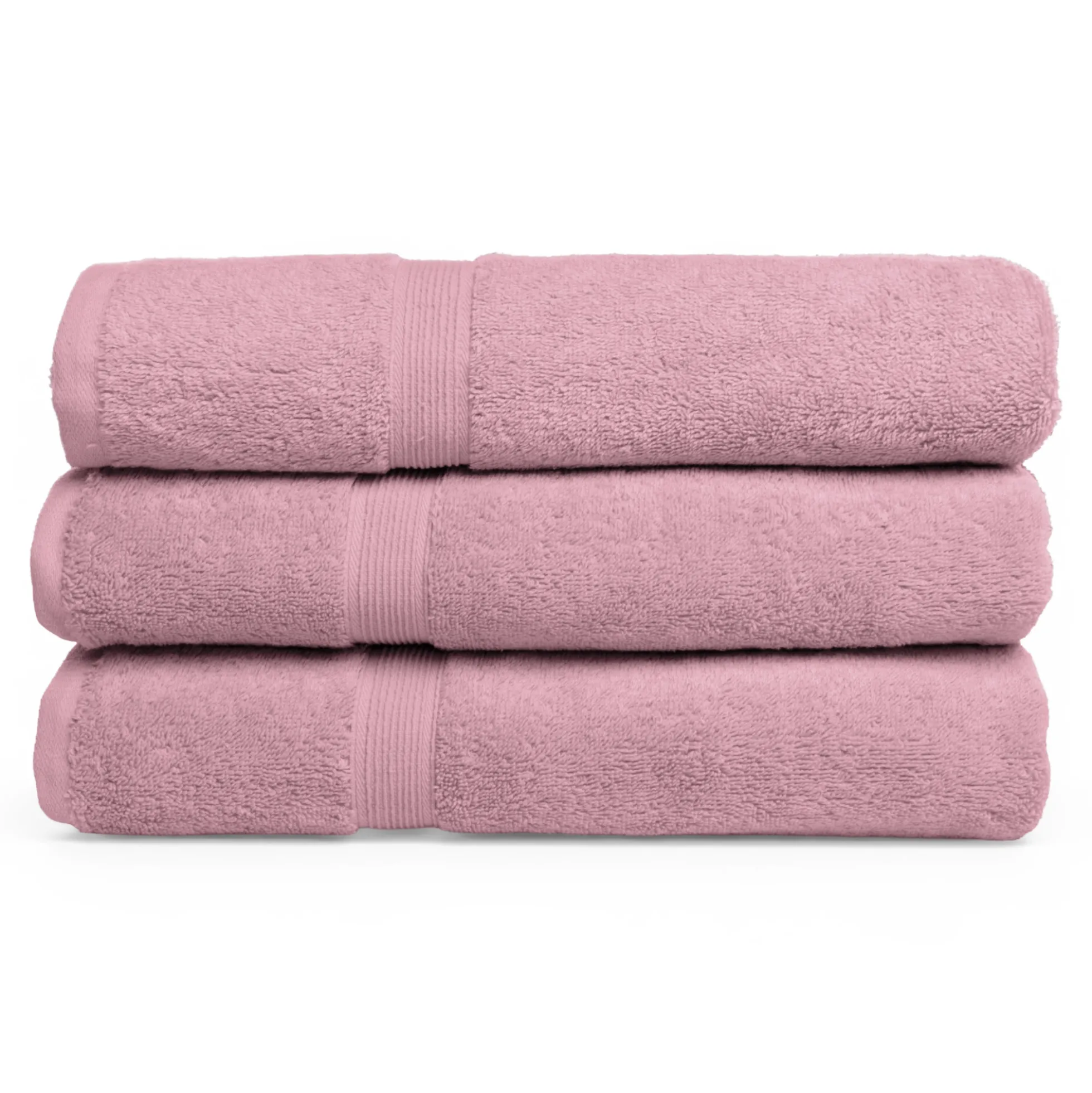 Økologisk håndklæde - 100% GOTS-certificeret bomuld - Badelagen 100x150 cm - Rosa