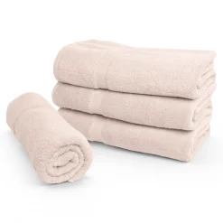 Økologisk håndklæde - 100% GOTS-certificeret bomuld - Badelagen 100x150 cm - Beige