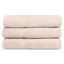 Økologisk håndklæde - 100% GOTS-certificeret bomuld - Badelagen 100x150 cm - Beige