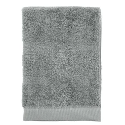 Økologisk håndklæde - 100% økologisk bomuld - Håndklæde grå 50x100 cm - Södahl Organic Comfort - Stone grey