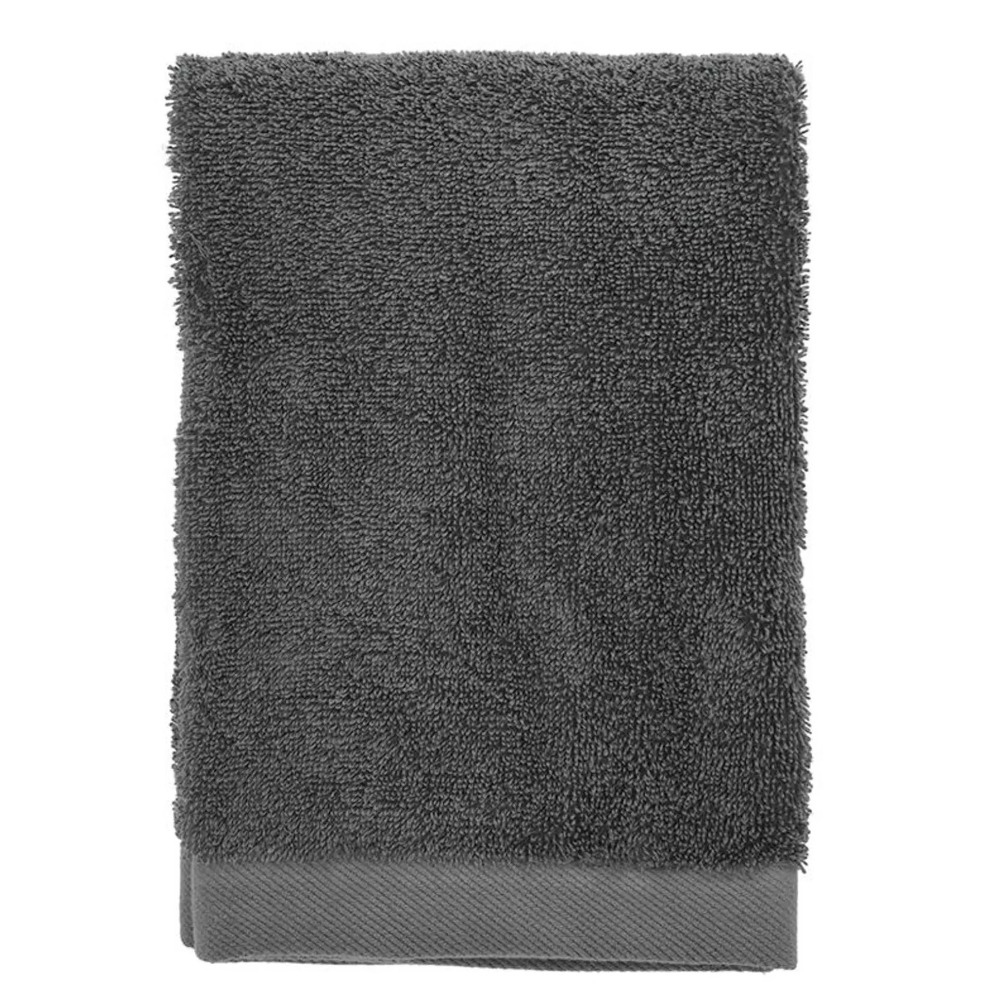 Økologisk håndklæde - 100% økologisk bomuld - Håndklæde grå 50x100 cm - Södahl Organic Comfort - Ash