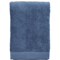 Økologisk håndklæde - 100% økologisk bomuld - Håndklæde blå 50x100 cm - Södahl Organic Comfort - Linen blue