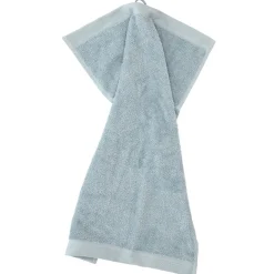 Økologisk håndklæde - 100% økologisk bomuld - Gæstehåndklæde lyseblå 40x60 cm - Södahl Organic Comfort - Linen blue