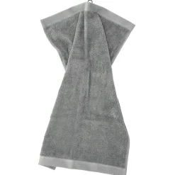 Økologisk håndklæde - 100% økologisk bomuld - Gæstehåndklæde grå 40x60 cm - Södahl Organic Comfort - Stone Grey