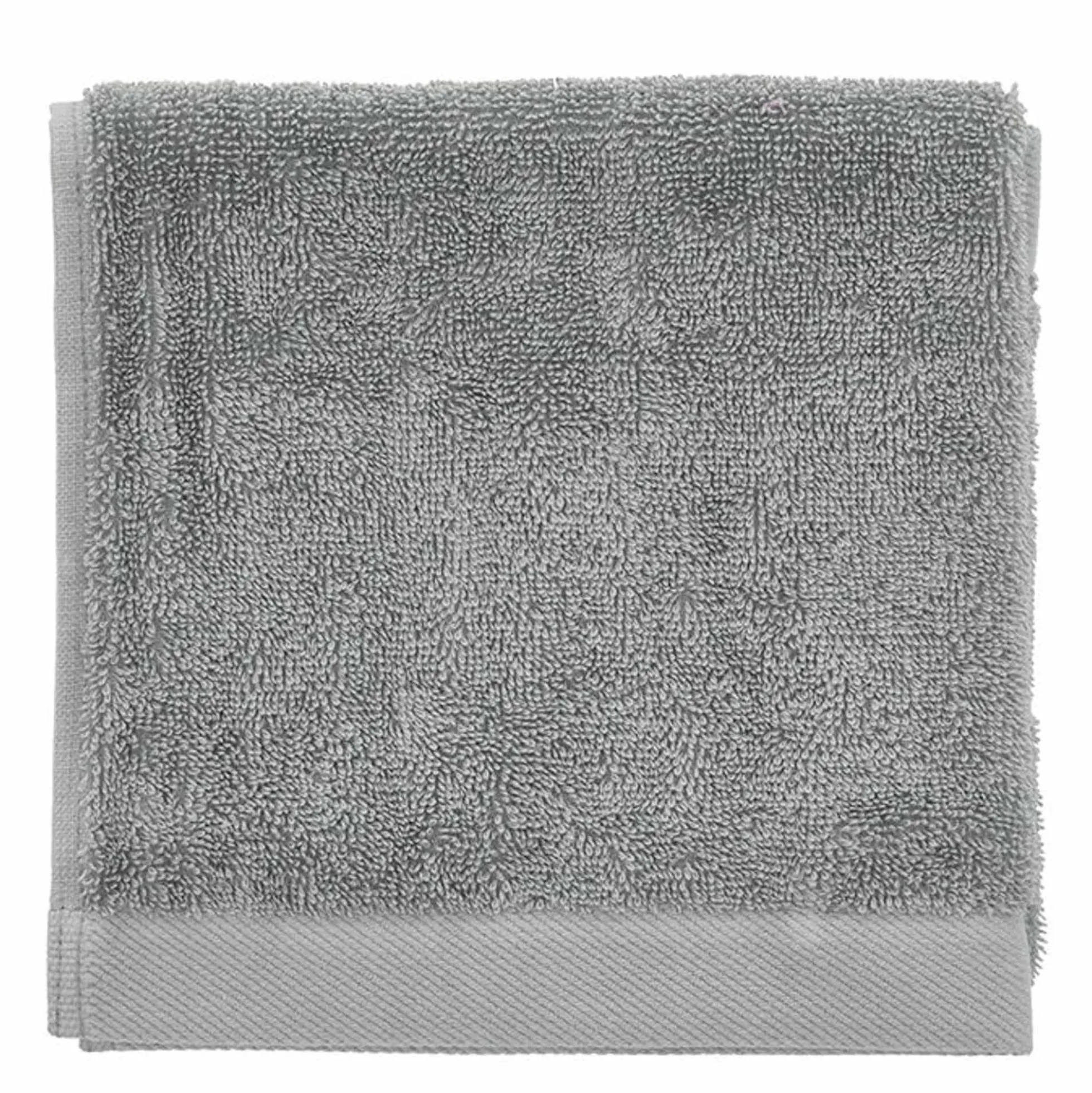 Økologisk håndklæde - 100% økologisk bomuld - Gæstehåndklæde grå 40x60 cm - Södahl Organic Comfort - Stone Grey