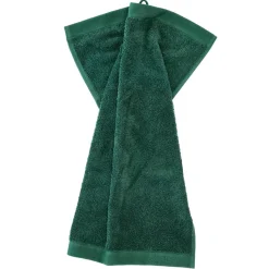 Økologisk håndklæde - 100% økologisk bomuld - Gæstehåndklæde grøn 40x60 cm - Södahl Organic Comfort - Forest green