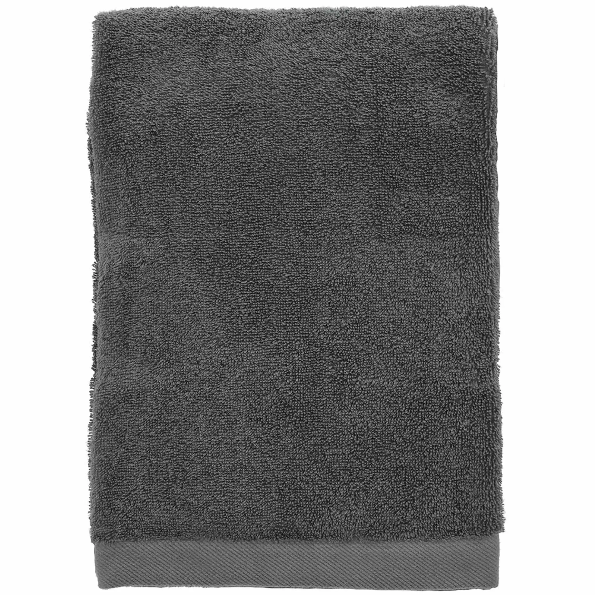 Økologisk håndklæde - 100% økologisk bomuld - Badehåndklæde grå70x140 cm - Södahl Organic Comfort - Ash