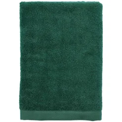Økologisk håndklæde - 100% økologisk bomuld - Badehåndklæde grøn 70x140 cm - Södahl Organic Comfort - Forest green