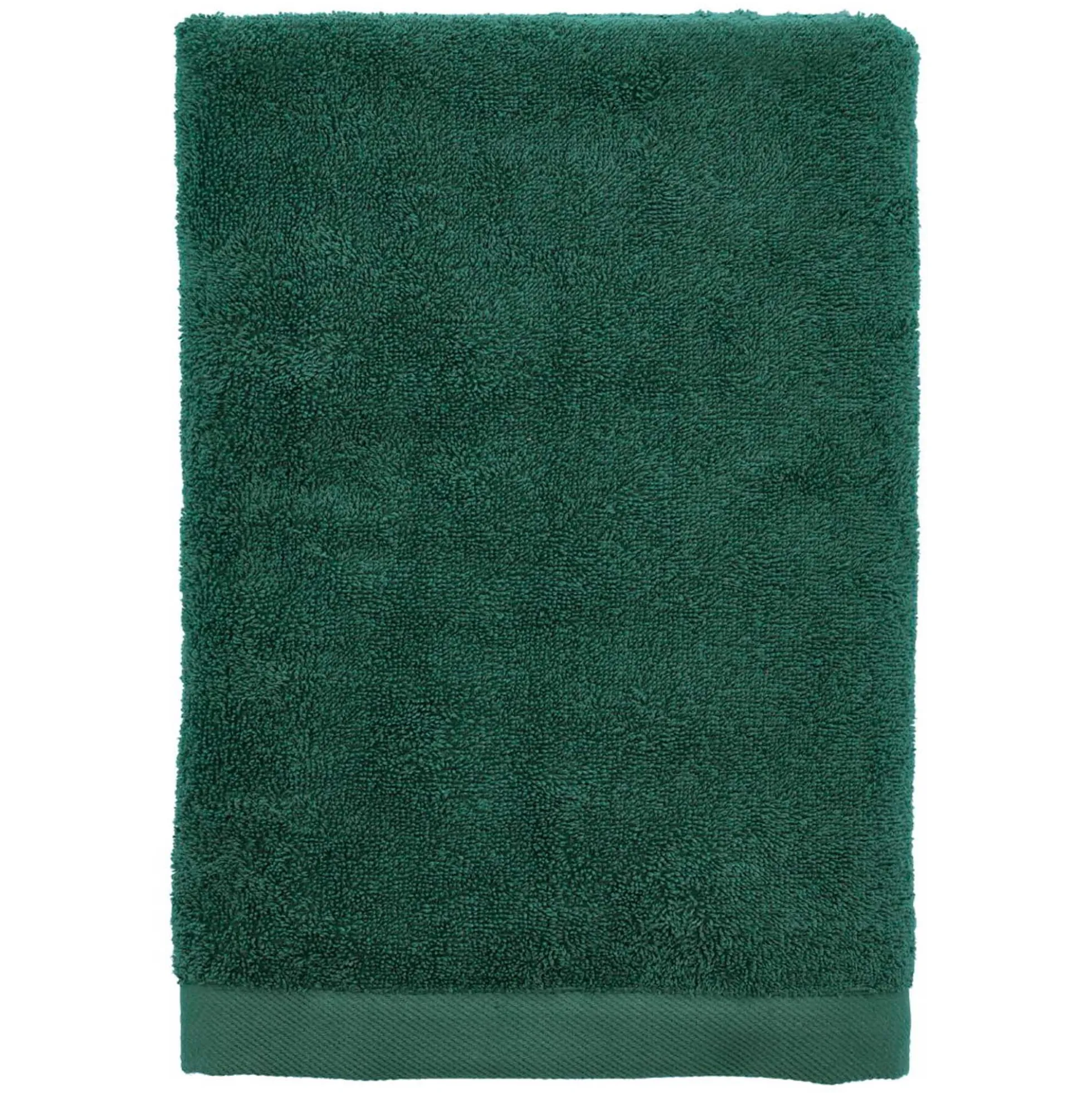 Økologisk håndklæde - 100% økologisk bomuld - Badehåndklæde grøn 70x140 cm - Södahl Organic Comfort - Forest green