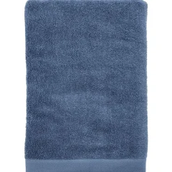 Økologisk håndklæde - 100% økologisk bomuld - Badehåndklæde blå 70x140 cm - Södahl Organic Comfort - Linen Blue