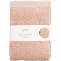 Økologisk håndklæde - 100% økologisk bomuld - Badehåndklæde 70x140 cm - Södahl Organic Comfort - Rosa