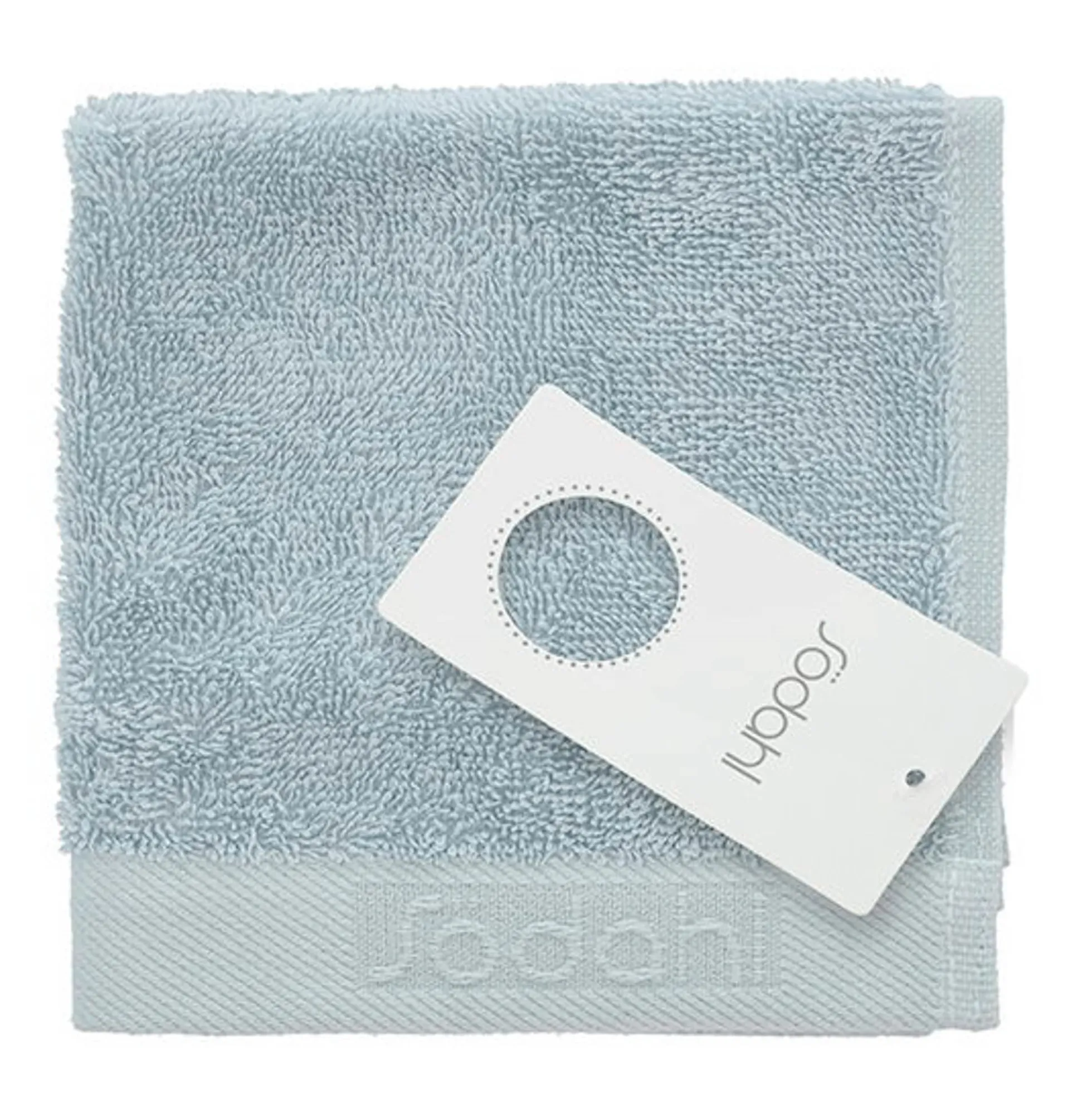 Økologisk vaskeklud - 100% økologisk bomuld - Vaskeklud lyseblå 30x30 cm - Södahl Organic Comfort - Linen blue