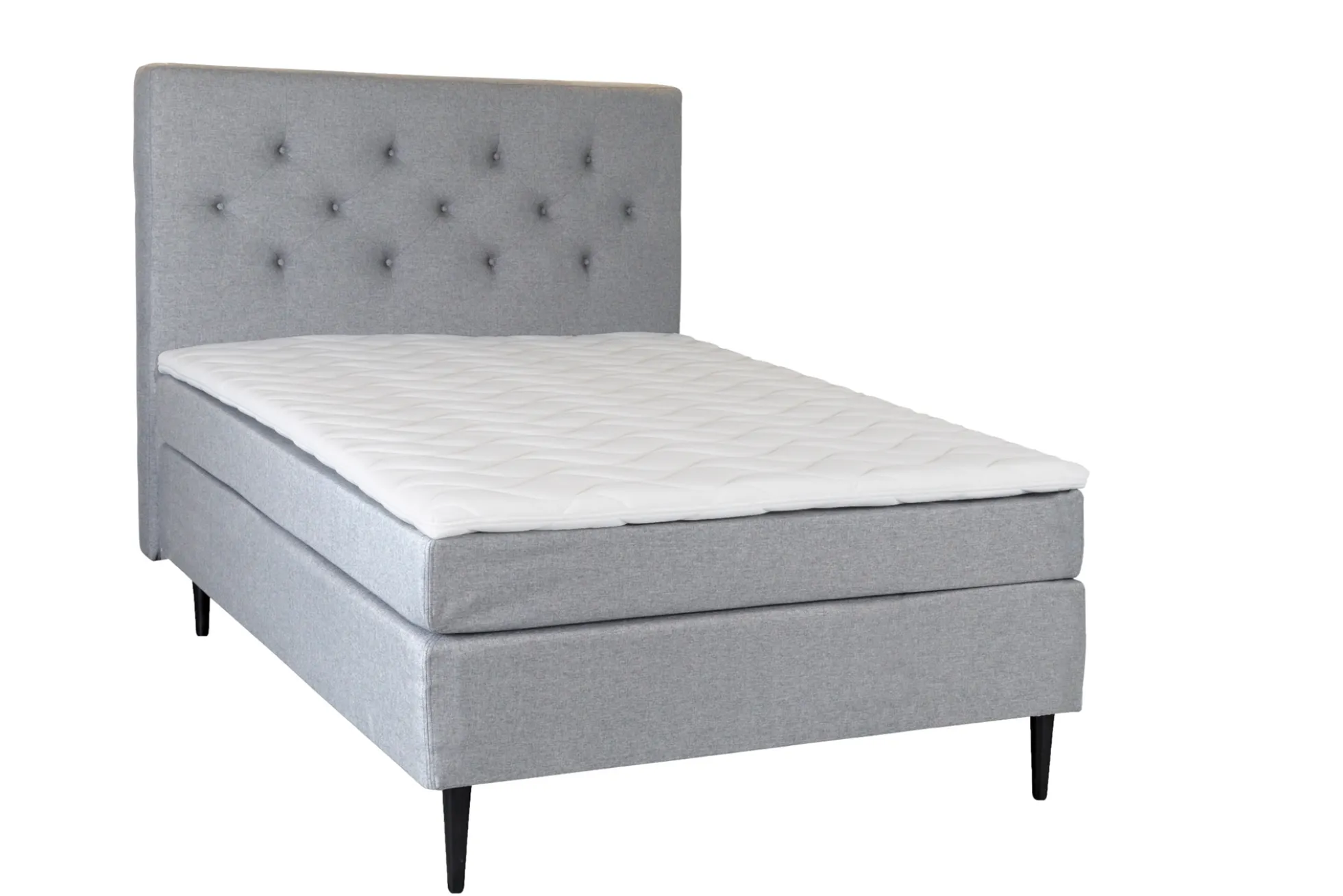 Kontinentalseng 140x200 cm - Excellent Luksus - Halvandenmandsseng med 7 zoners base - Nordstrand Home