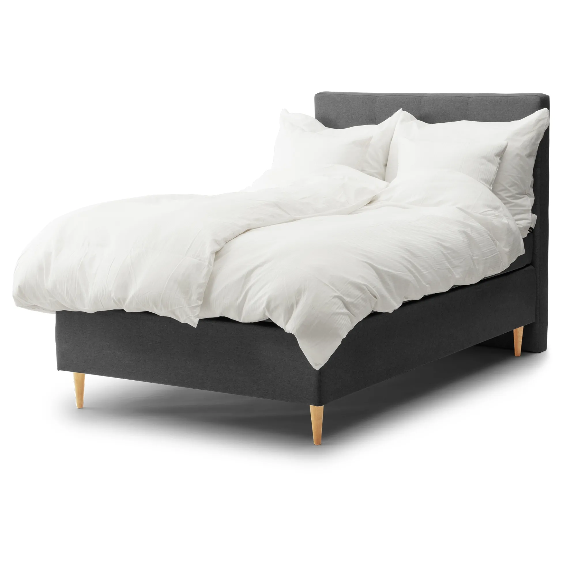 Kontinentalseng 140x200 cm - Excellent Luksus - Halvandenmandsseng med 7 zoners base - Nordstrand Home