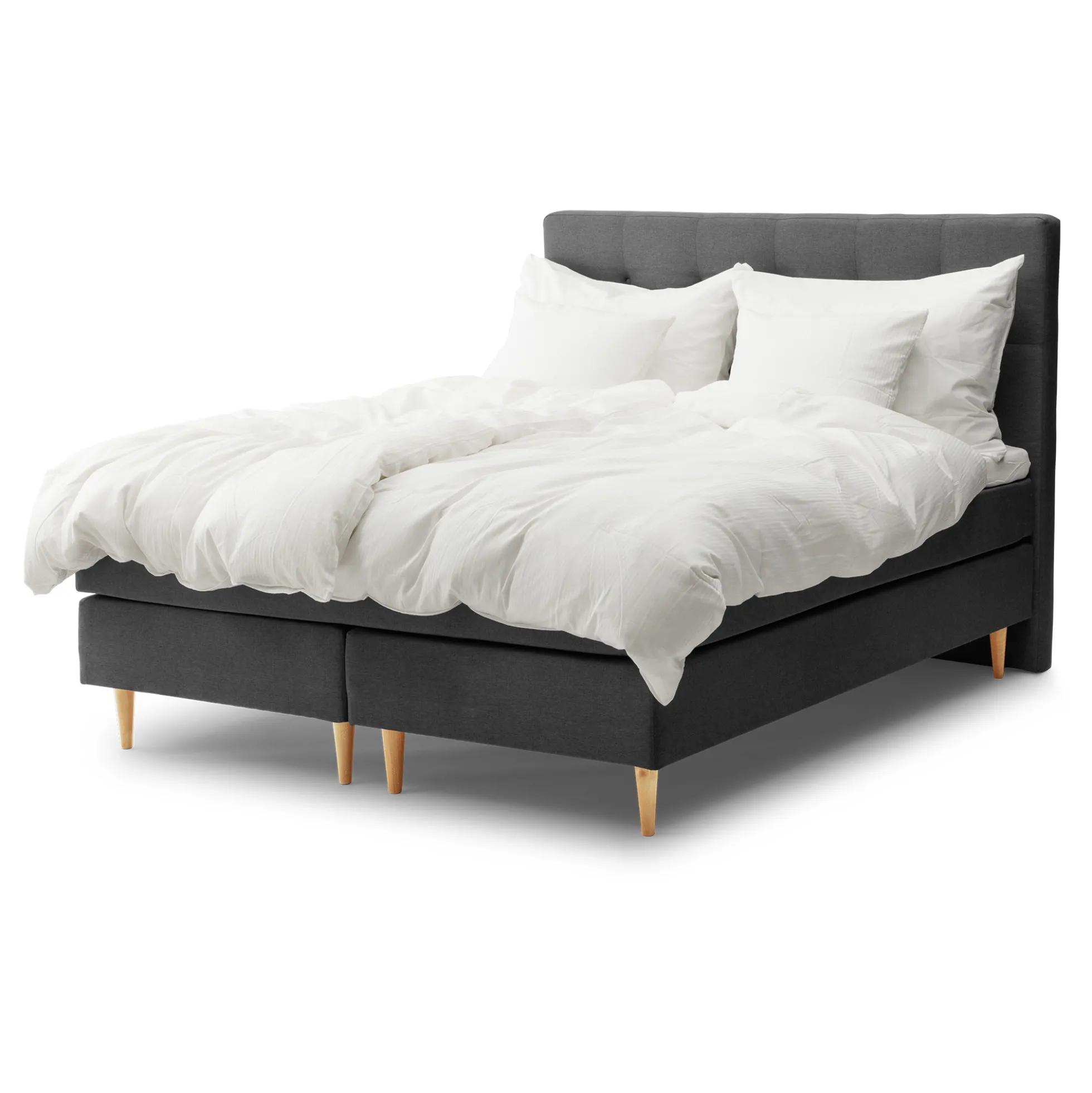 Kontinentalseng 180x200 cm - Favorit Luksus - Ergonomisk dobbeltseng - Nordstrand Home