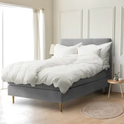 Kontinentalseng - 120x200 cm - Favorit Deluxe - 7 zoners halvandenmandsseng - Ekstra komfort - Nordstrand Home