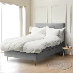 Kontinentalseng 120x200 cm - Favorit Luksus - Ergonomisk halvandenmandsseng - Nordstrand Home