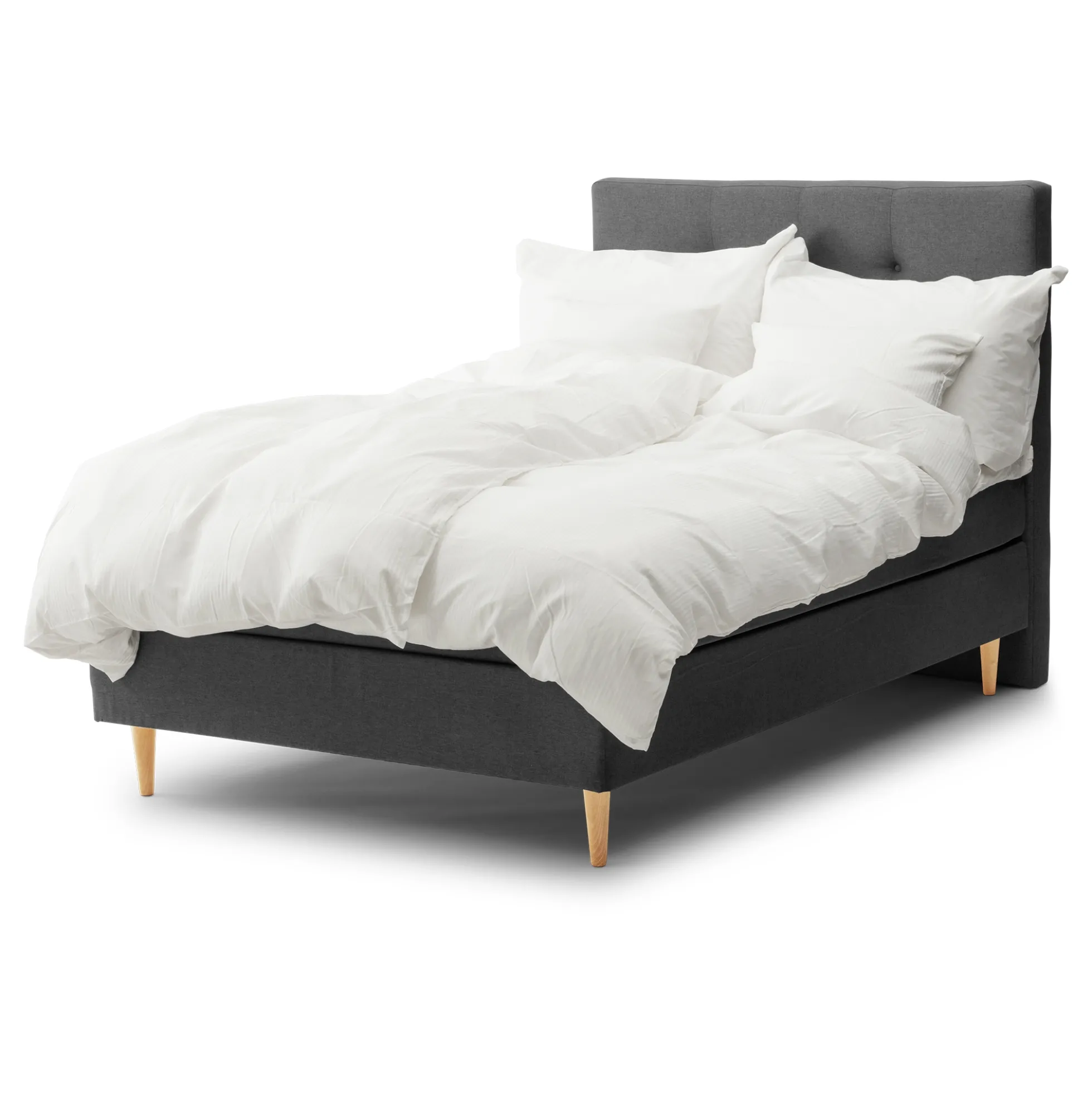 Kontinentalseng 120x200 cm - Favorit Luksus - Ergonomisk halvandenmandsseng - Nordstrand Home