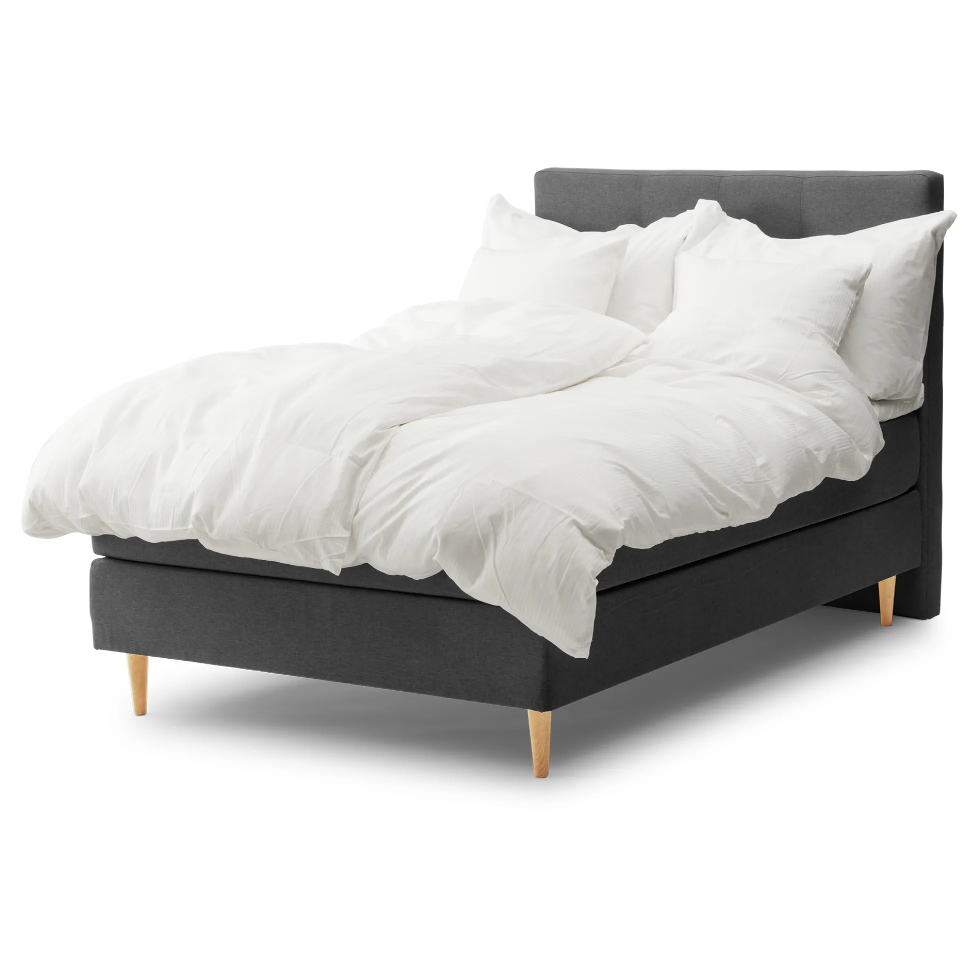 Kontinentalseng - 140x200 cm - Favorit Deluxe - 7 zoners halvandenmandsseng - Ekstra komfort - Nordstrand Home
