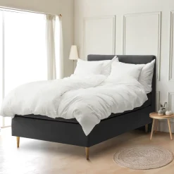 Kontinentalseng 140x200 cm - Prestige Deluxe - Luksus 7 zoners halvandenmandsseng - Nordstrand Home