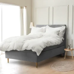 Kontinentalseng 140x200 cm - Prestige Deluxe - Luksus 7 zoners halvandenmandsseng - Nordstrand Home