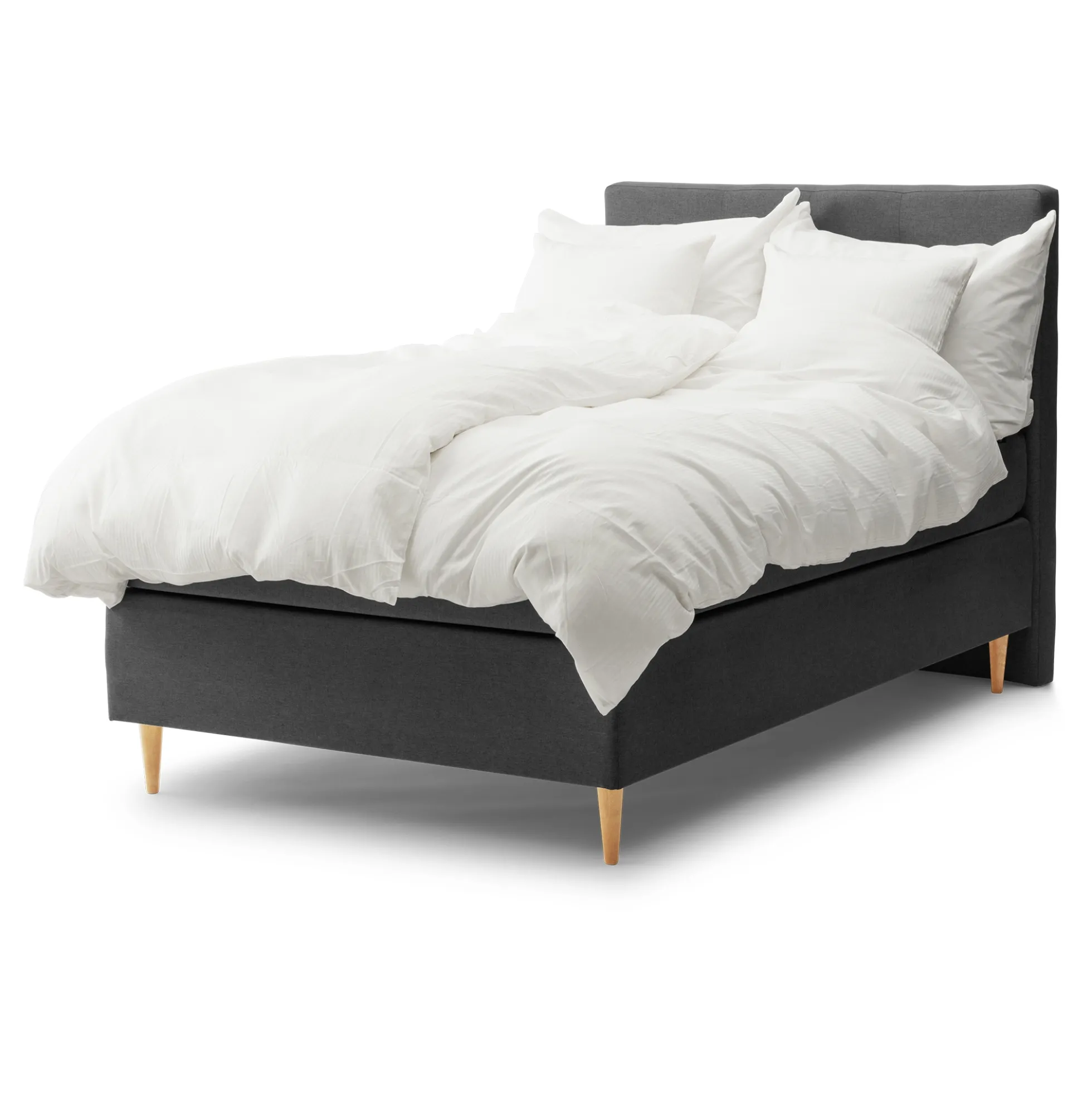 Kontinentalseng 140x200 cm - Prestige Deluxe - Luksus 7 zoners halvandenmandsseng - Nordstrand Home