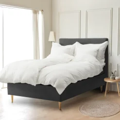 Kontinentalseng 140x200 cm - Prestige luksus - Halvandenmandsseng med ekstra fjedring - Nordstrand Home