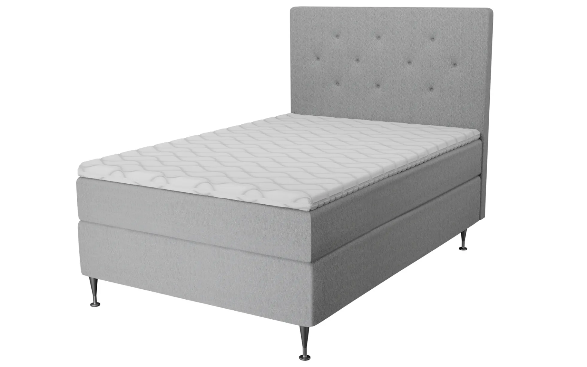 Kontinentalseng 120x200 cm - Prestige Deluxe - Luksus 7 zoners halvandenmandsseng - Nordstrand Home
