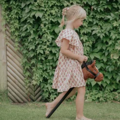 Kæphest 75 cm - Mørkebrun - Til rolleleg