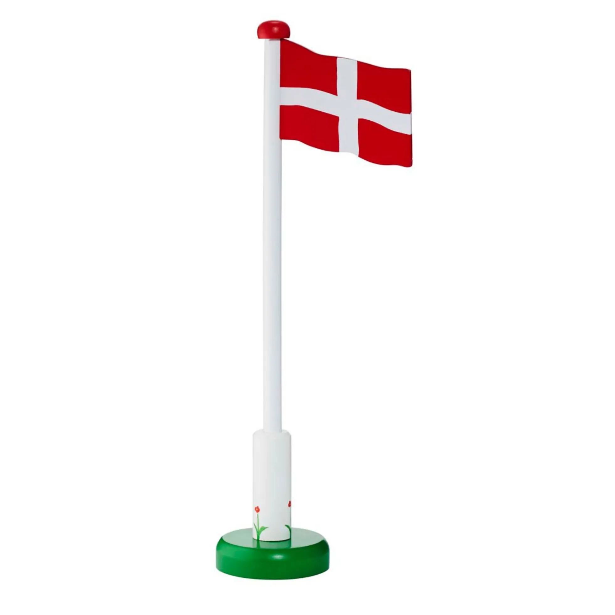 Krea flagstang i træ 35 cm