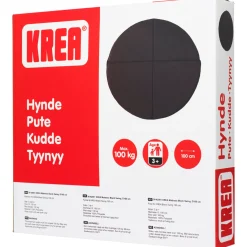 Krea madras til gynge Ø100 cm - Sort