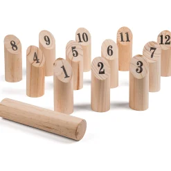 Kubb med tal - Underholdende spil for 2