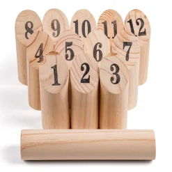 Kubb med tal - Underholdende spil for 2