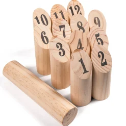Kubb med tal - Underholdende spil for 2