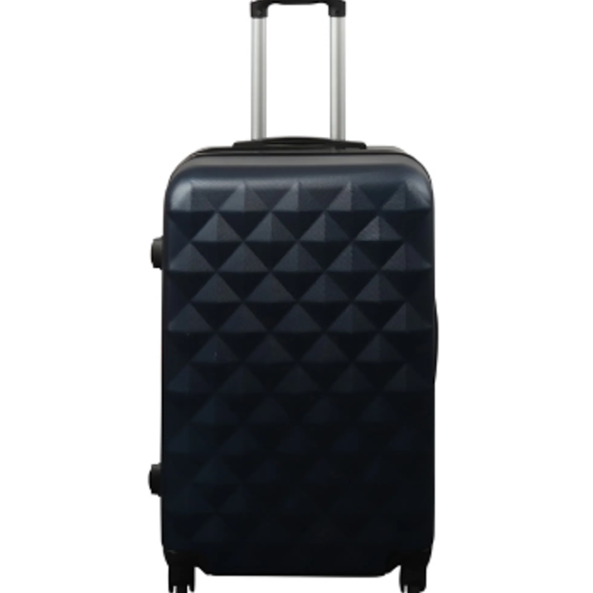 Kuffert - Hardcase kuffert - Str. Medium - Diamant mørkeblå - Smart rejsekuffert