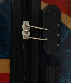 Kuffert - Hardcase kuffert - Str. Medium - Kuffert med motiv - Union Jack - Eksklusiv letvægt rejsekuffert