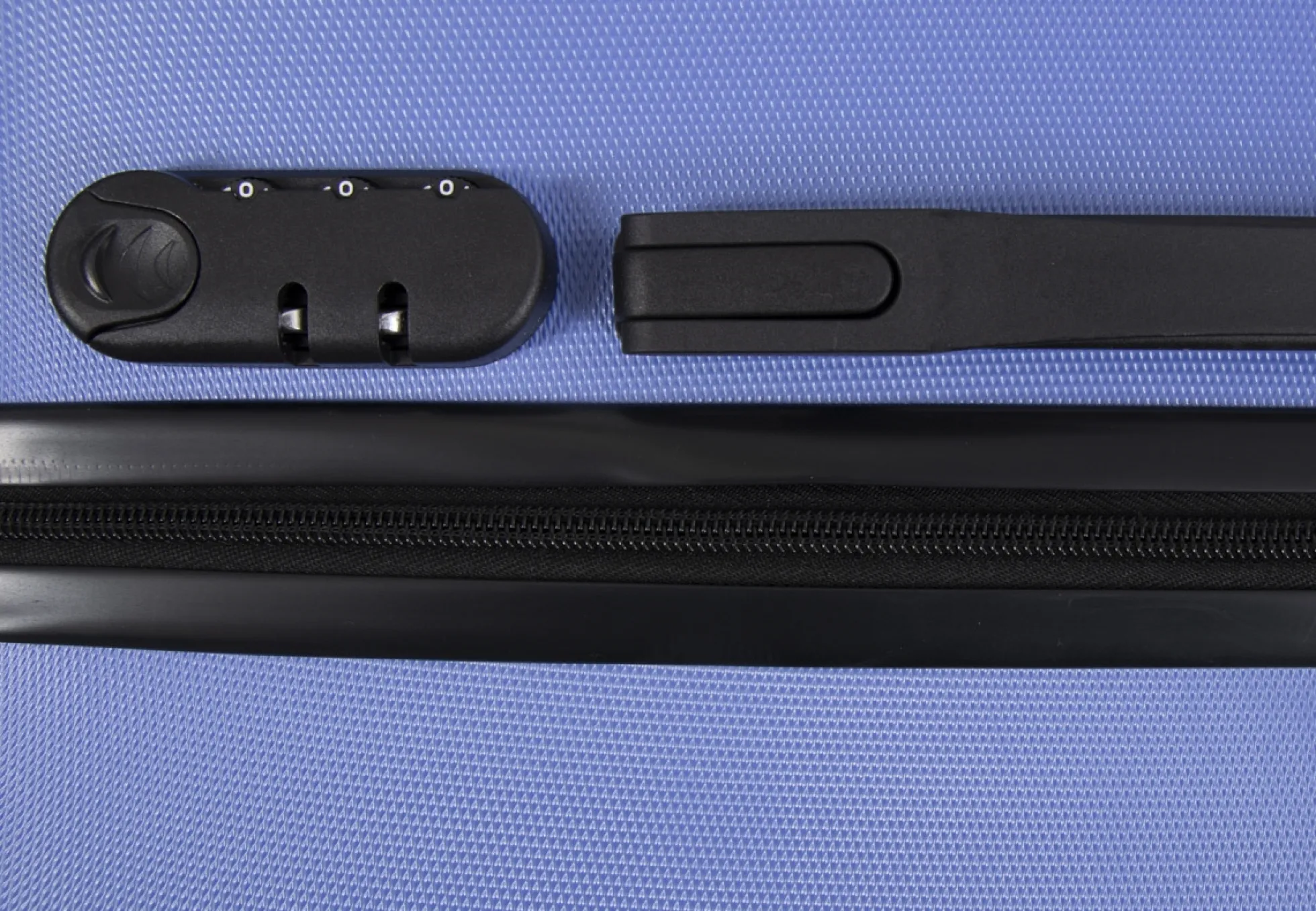 Kuffert - Hardcase - Str. Medium - Diamant blå - Smart billig rejsekuffert