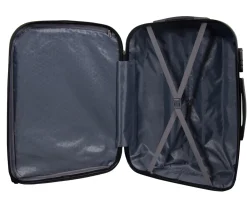 Kuffert tilbud - Hardcase - Str. Medium - Nordic sort - Smart rejsekuffert