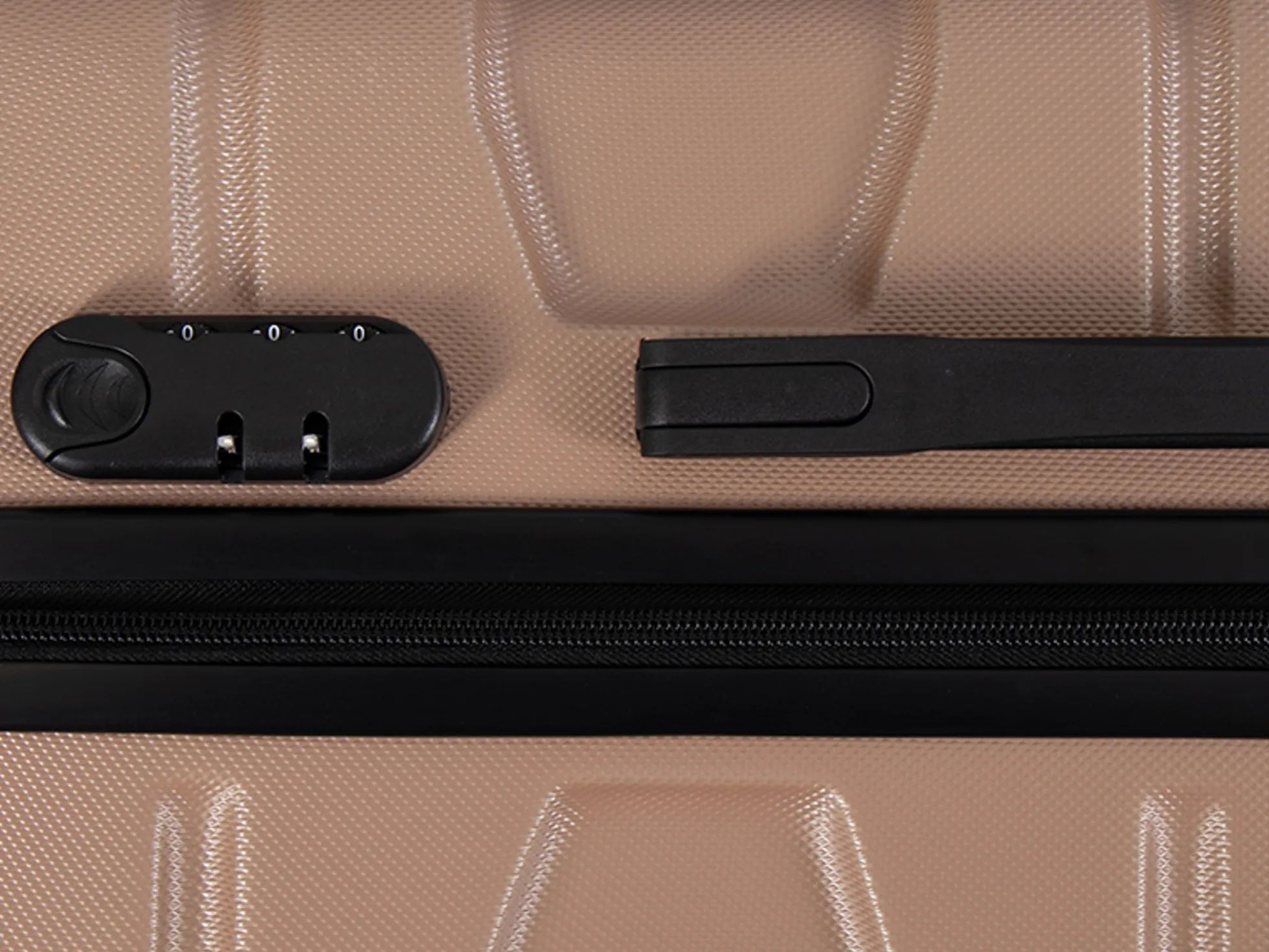 Kuffert tilbud - Hardcase - Str. Medium - Military Sand - Smart rejsekuffert